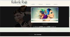 Desktop Screenshot of peluqueriarobertoruiz.com