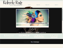 Tablet Screenshot of peluqueriarobertoruiz.com